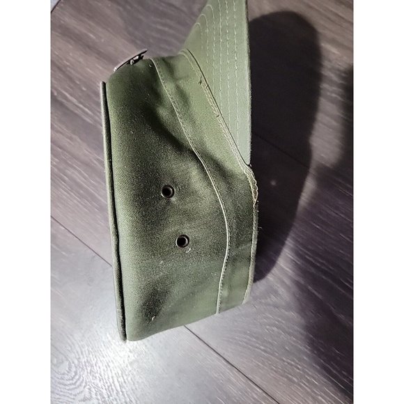 Louisville Spring Up US Army Korean War Service Cap 6 7/8  Green Captain Bars - Picture 6 of 7